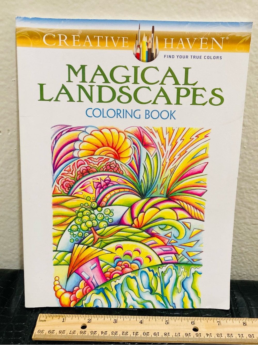 Creative Haven Magical Landscapes Coloring Book - 30+ Scenes